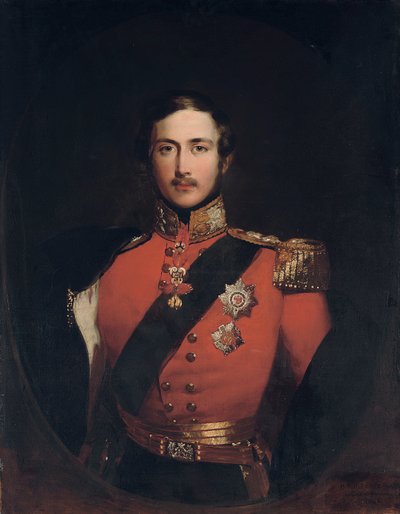 Portret księcia Alberta, 1842 autorstwa John Lucas