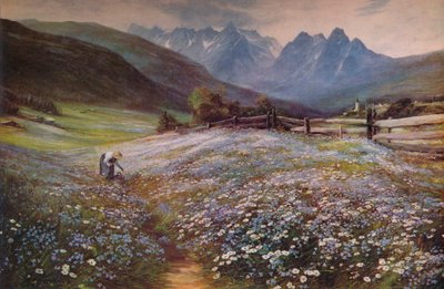 czerwiec w austriackim Tyrolu, ok. 1892 r. autorstwa John MacWhirter
