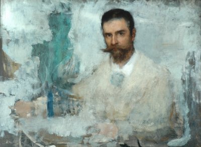 Edward Onslow Ford autorstwa John Macallan Swan