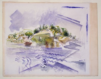 Deer Isle autorstwa John Marin