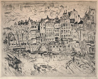 „W pobliżu mostu św. Michała”, 1915 r. autorstwa John Marin