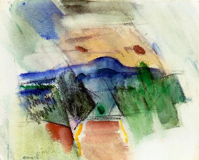 Prysznice autorstwa John Marin