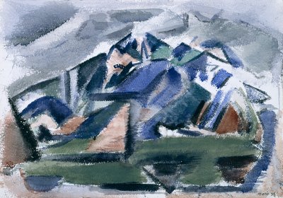 The Mountain, Taos, Nowy Meksyk autorstwa John Marin