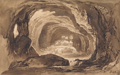 Enterro de Sarahpolish autorstwa John Martin
