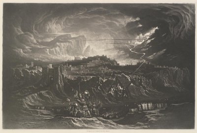 Upadek murów Jerycha autorstwa John Martin