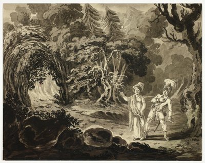 Scena z Opery autorstwa John Martin
