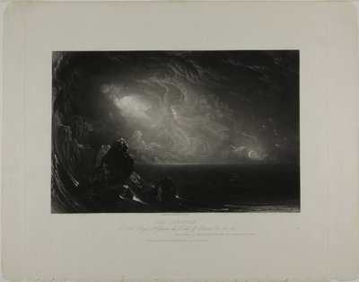 Stworzenie, z ilustracji biblijnych autorstwa John Martin