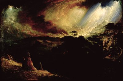 Zniszczenie Sodomy i Gomory autorstwa John Martin