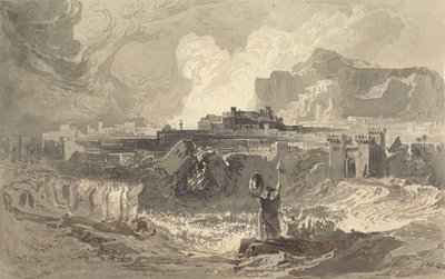 Mury Jerycha autorstwa John Martin