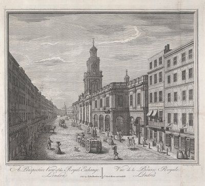 Royal Exchange, Londyn autorstwa John Maurer