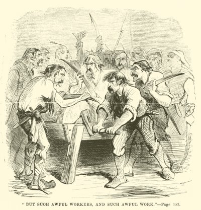 Ilustracja do Opowieści o dwóch miastach autorstwa Charlesa Dickensa autorstwa John McLenan