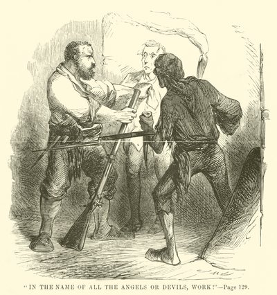 Ilustracja do Opowieści o dwóch miastach autorstwa Charlesa Dickensa autorstwa John McLenan