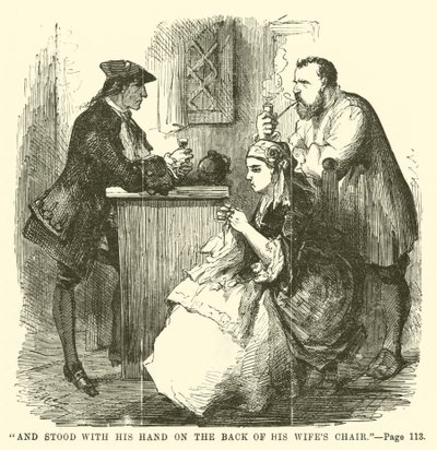 Ilustracja do Opowieści o dwóch miastach autorstwa Charlesa Dickensa autorstwa John McLenan