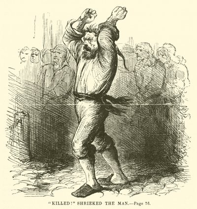 Ilustracja do Opowieści o dwóch miastach autorstwa Charlesa Dickensa autorstwa John McLenan