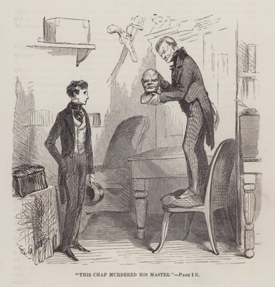Ilustracja do wielkich oczekiwań autorstwa John McLenan