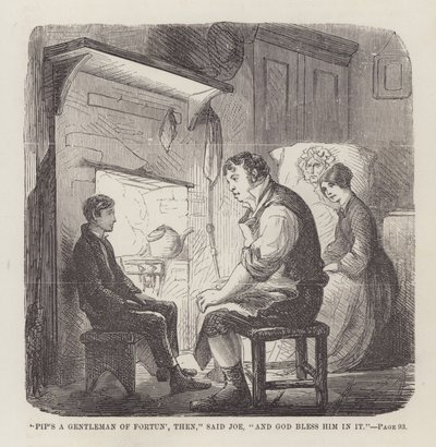 Ilustracja do wielkich oczekiwań autorstwa John McLenan