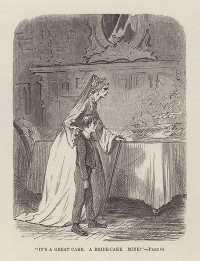 Ilustracja do wielkich oczekiwań autorstwa John McLenan