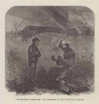 Ilustracja do wielkich oczekiwań autorstwa John McLenan