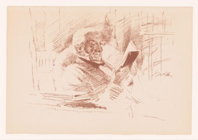 Portret van Mr. Gladstone autorstwa John Mc Lure Hamilton
