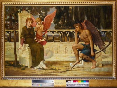 Miłość i czas autorstwa John Melhuish Strudwick