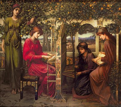 Św. Cecylii autorstwa John Melhuish Strudwick