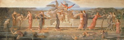 Nieznany obraz autorstwa John Melhuish Strudwick