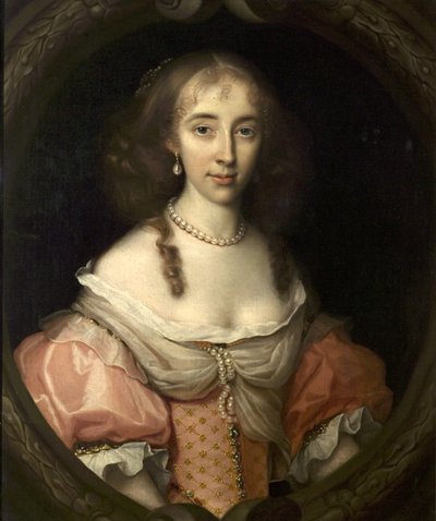 Magdalena Aston, Lady Burdett, 1669 autorstwa John Michael Wright