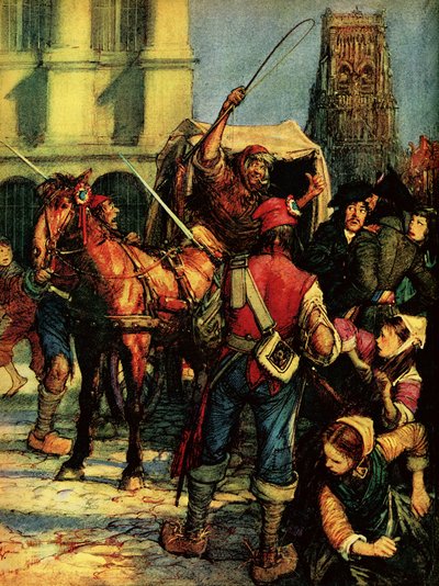 Szkarłatny Pimpernel autorstwa John Millar Watt