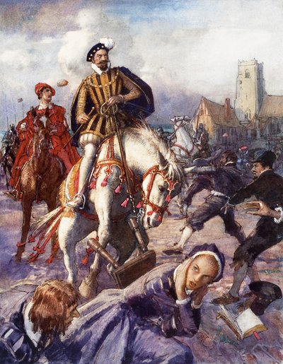 Wspaniała historia Francji: Tragedia w dniu św. Bartłomieja autorstwa John Millar Watt