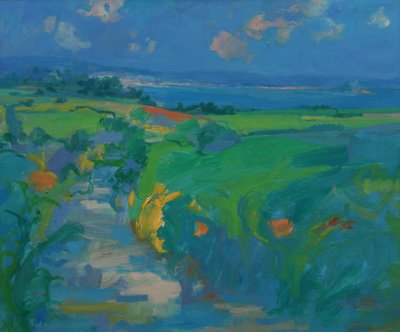 Mounts Bay Impresja, 1992 autorstwa John Miller