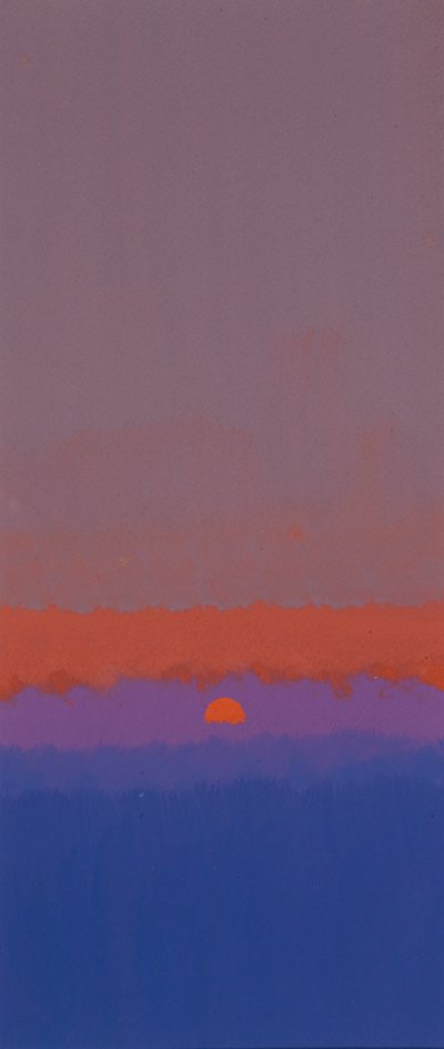 Wschód słońca (gwasz) autorstwa John Miller