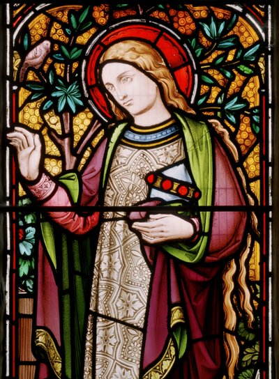 Edstaston, St Mary, Lavers & Barraud, John Millner Allen (1827-1902), Maria Magdalena, 1865 autorstwa John Millner Allen