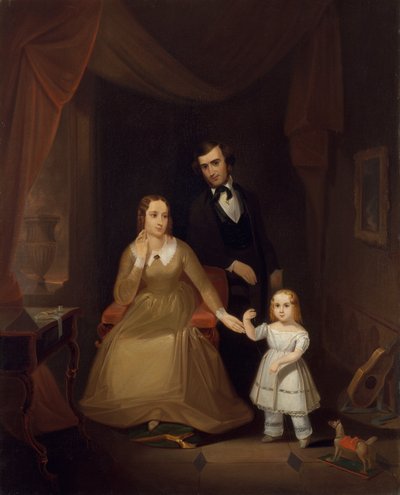 Rodzina Williamsonów, ca. 1841-42. autorstwa John Mix Stanley