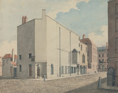 Sale koncertowe Argyll, Regent Street, Londyn: perspektywa autorstwa John Nash