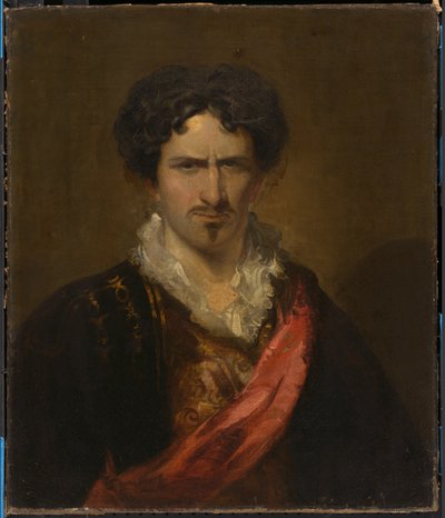 Junius Brutus Booth jako Sir Edward Mortimer, 1823. autorstwa John Neagle