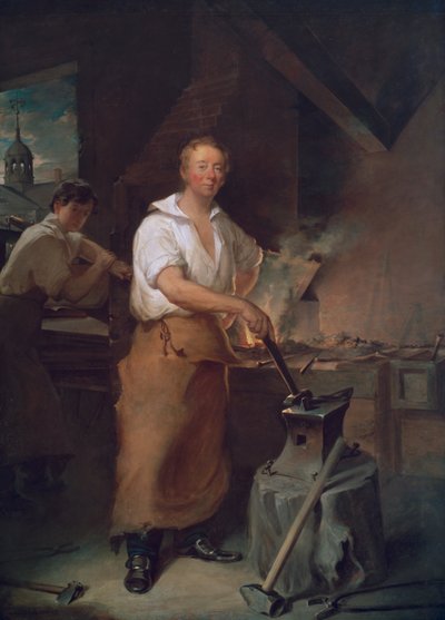 Pat Lyon w Forge autorstwa John Neagle
