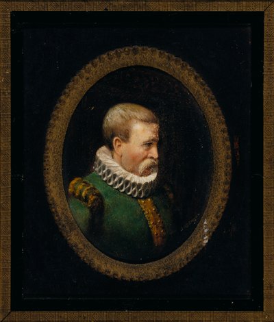 Portret hugenota dżentelmena czasów Karola IX. autorstwa John O