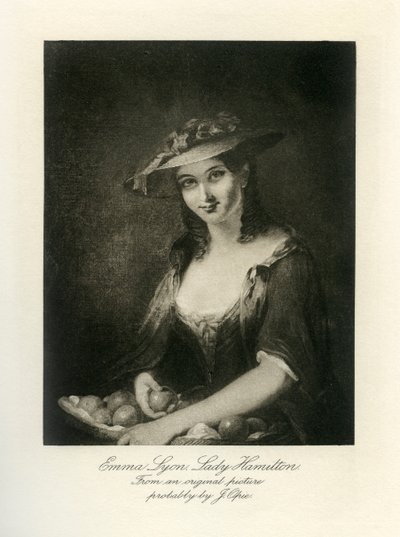 Emma Lady Hamilton autorstwa John Opie