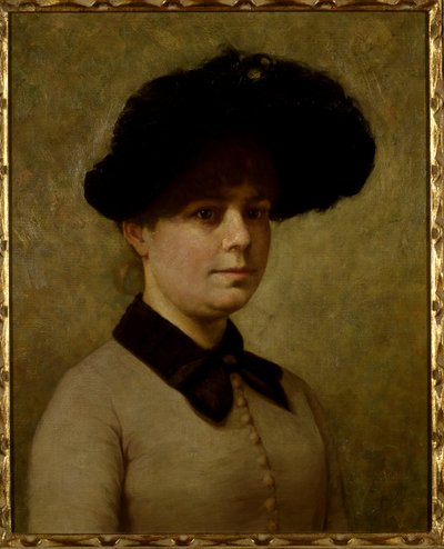 Portret Mary Etell Gertrude Walker (olej na płótnie) autorstwa John Otis Adams