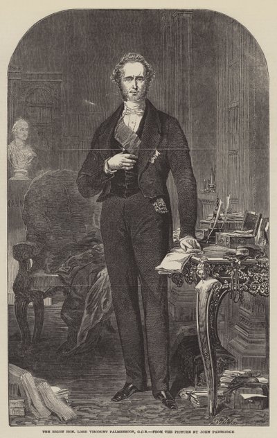 Szanowny Lord Wicehrabia Palmerston, GCB autorstwa John Partridge