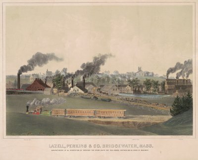 Lazell, Perkins & Co., Bridgewater, Mass. autorstwa John Perry Newell
