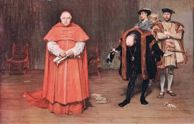 Upadek Wolsey autorstwa John Petite
