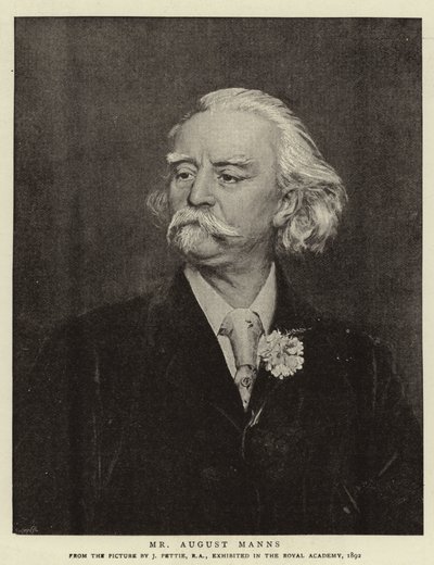 Pan August Manns autorstwa John Pettie