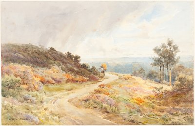 Jesień (akwarela na graficie na papierze woven) autorstwa John Powell