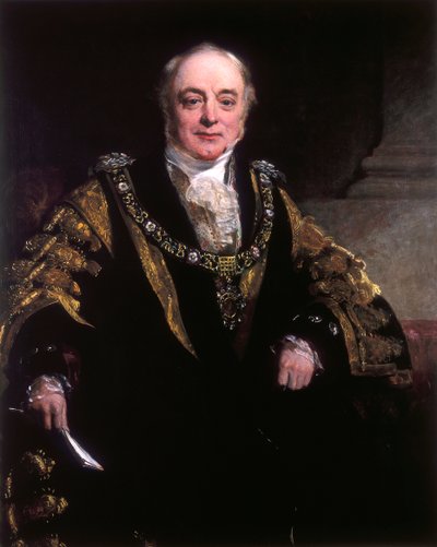 Sir John Musgrave. 1852 autorstwa John Preston Knight
