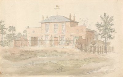 Dom z wiatrowskazem autorstwa John Preston Neale