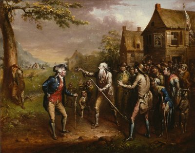 Rip Van Winkle autorstwa John Quidor