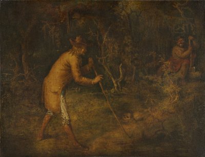 Diabeł i Tom Walker, 1856. autorstwa John Quidor