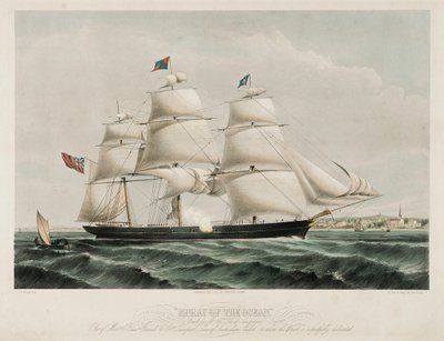 Kliper "Spray of the Ocean autorstwa John R. Isaac