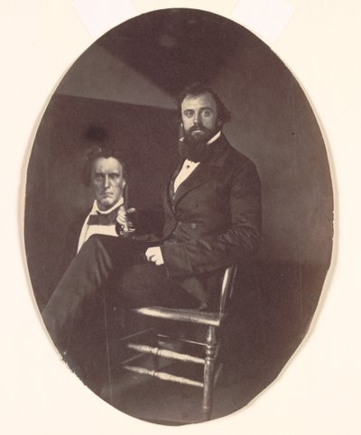 John R. Johnston z malarstwem autorstwa John R. Johnston